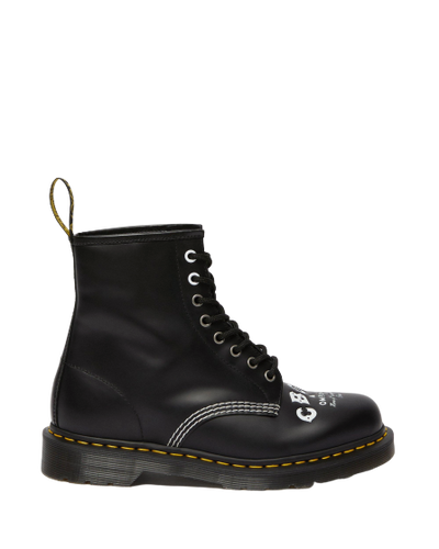 DR MARTENS 1460 CBGB SMOOTH LEATHER LACE UP BOOTS MENS